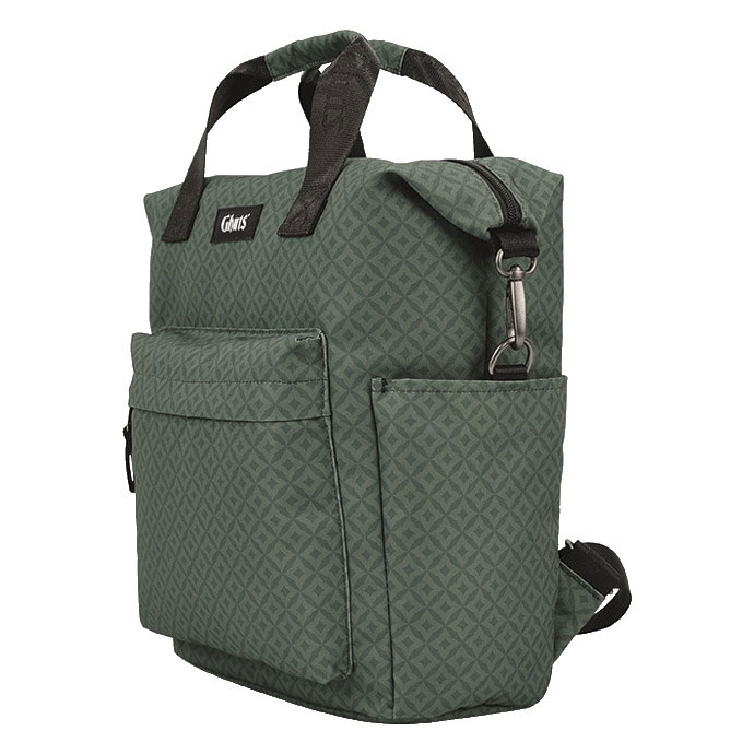 Mala De Tiracolo Para Portátil 14" Ghuts Diamonds Green 2025 29X32X14Cm Gv230-L12 ( Imagem 2 de 3 ) - Preview