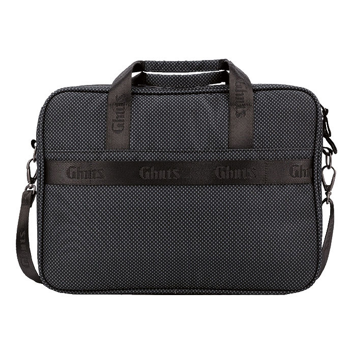 Mala De Tiracolo Para Portátil 15,6" Ghuts Pc Homem Dots Black 2025 41X30X10Cm Gv234-L01 ( Imagem 3 de 4 ) - Preview