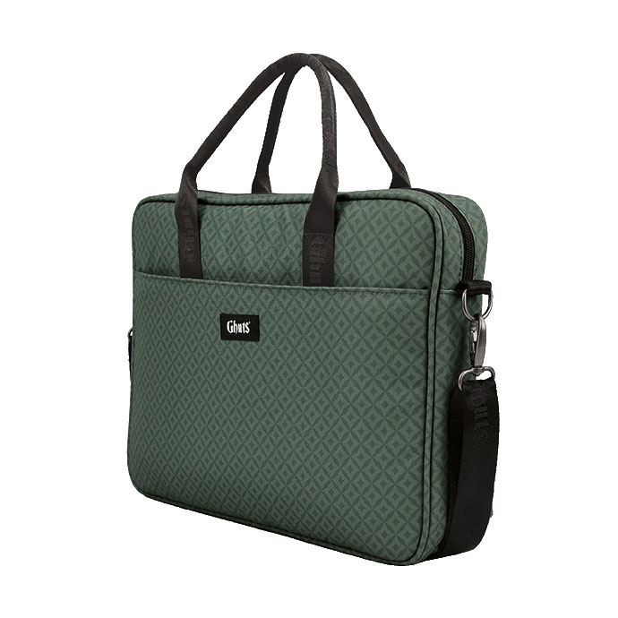 Mala De Tiracolo Para Portátil 15,6" Ghuts Pc Senhora Diamonds Green 2025 40,5X29,5X6Cm Gv233-L12 ( Imagem 2 de 3 ) - Preview