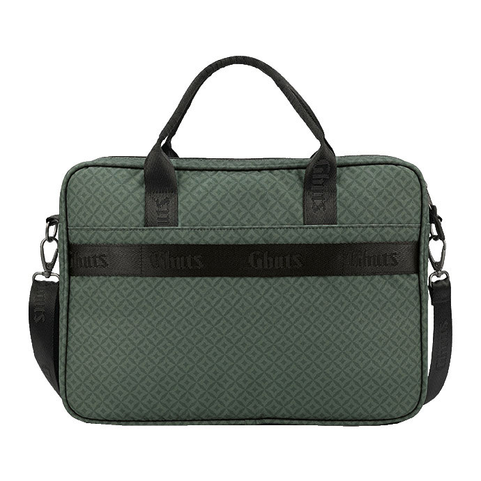 Mala De Tiracolo Para Portátil 15,6" Ghuts Pc Senhora Diamonds Green 2025 40,5X29,5X6Cm Gv233-L12 ( Imagem 3 de 3 ) - Preview