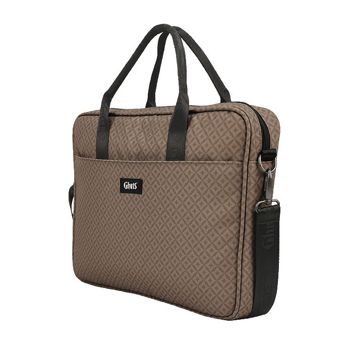 Mala De Tiracolo Para Portátil 15,6" Ghuts Pc Senhora Diamonds Taupe 2025 40,5X29,5X6Cm Gv233-L10 ( Imagem 2 de 4 ) - Preview