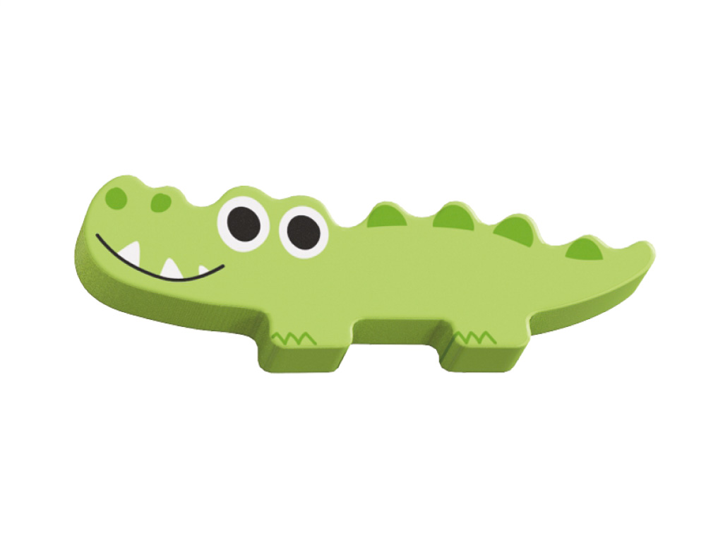 Puzzle infantil imaginovo madeira 3d animais +12 meses 8 pecas 29,5x22x1,7cm ( Imagem 3 de 7 ) - Preview