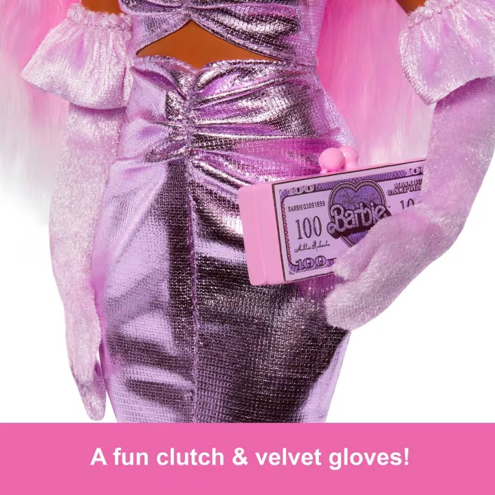 Barbie Deluxe Style Com Cabelo Rosa Mattel Hyv24/Hyv25 ( Imagem 3 de 4 ) - Preview