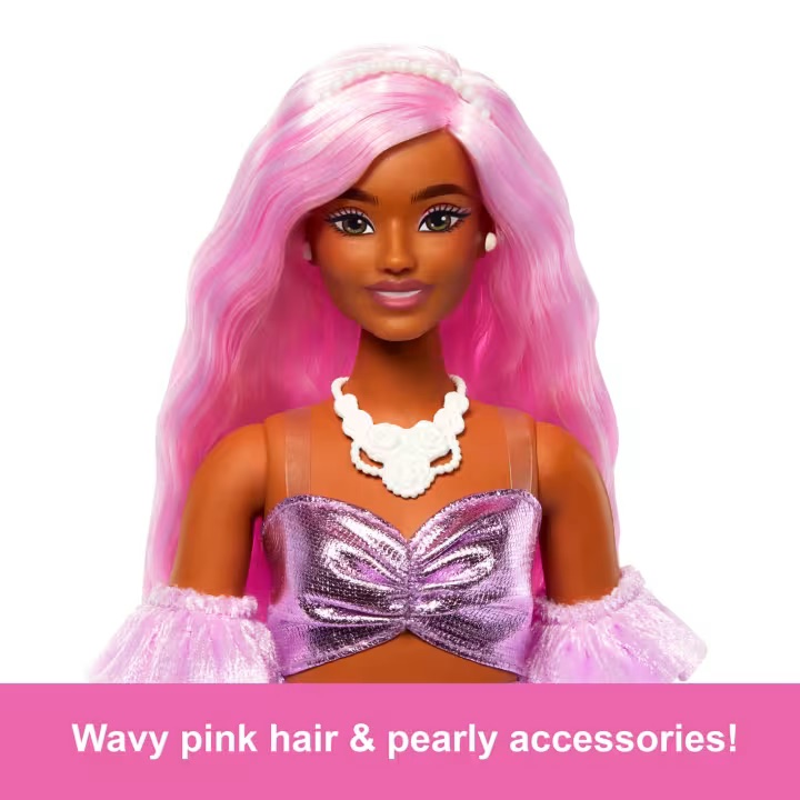 Barbie Deluxe Style Com Cabelo Rosa Mattel Hyv24/Hyv25 ( Imagem 4 de 4 ) - Preview