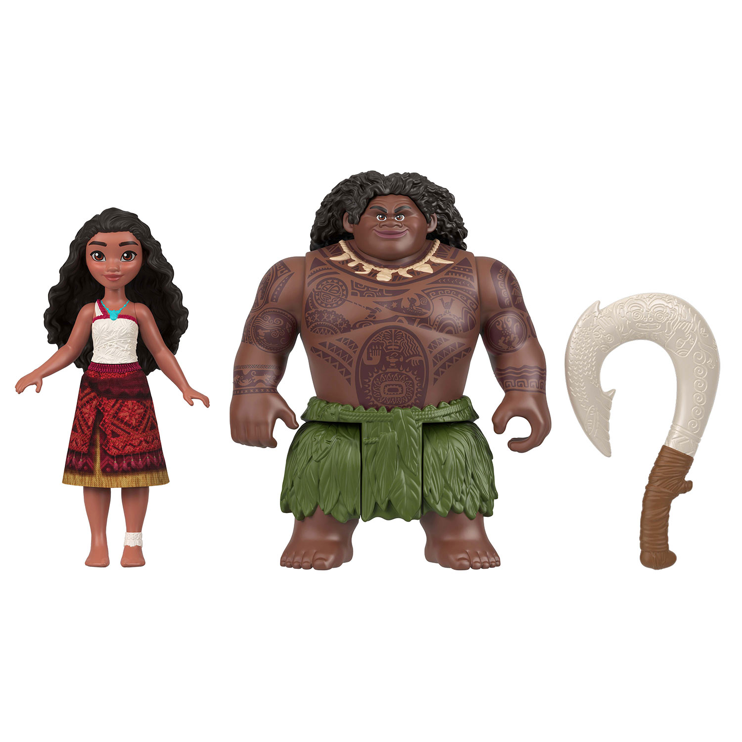 Disney Vaiana 2 Pack 2 Figuras Vaiana + Maui Mattel Jdd45 ( Imagem 2 de 4 ) - Preview