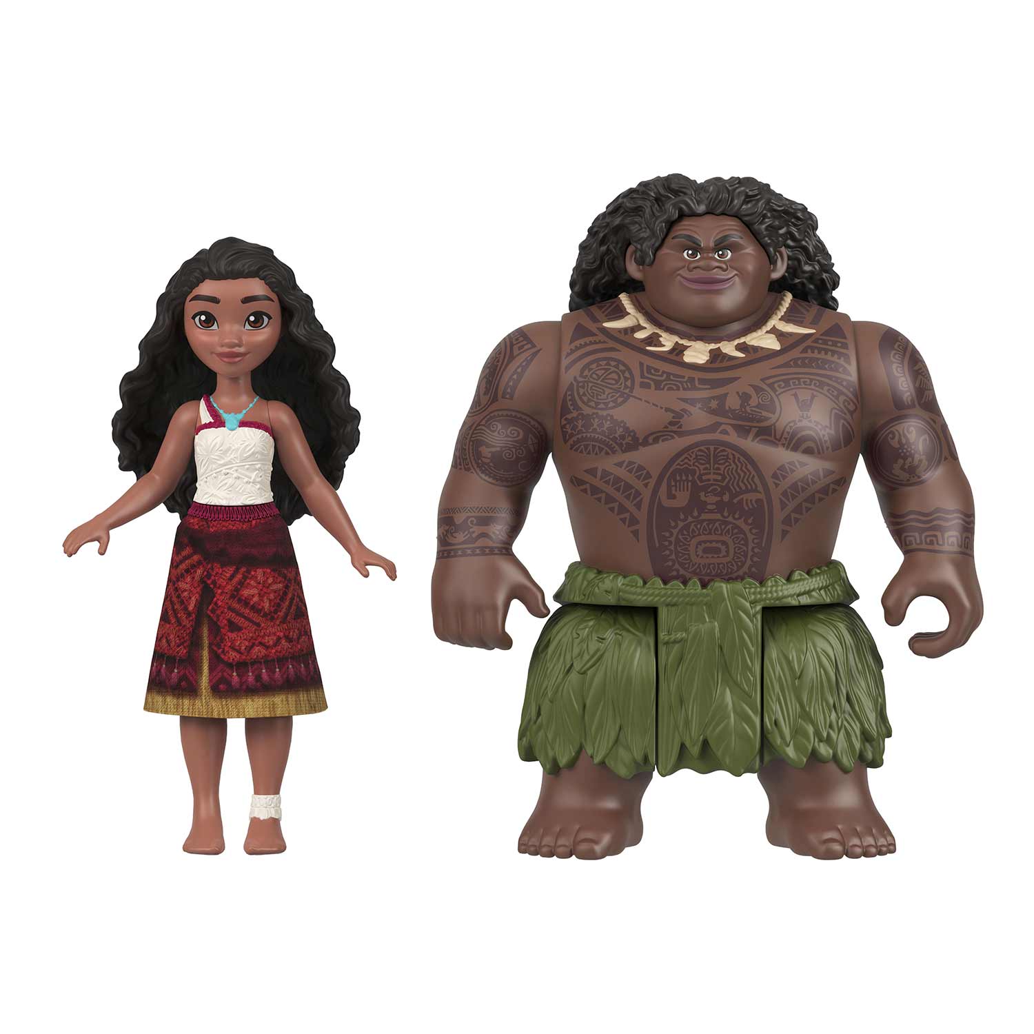 Disney Vaiana 2 Pack 2 Figuras Vaiana + Maui Mattel Jdd45 ( Imagem 3 de 4 ) - Preview