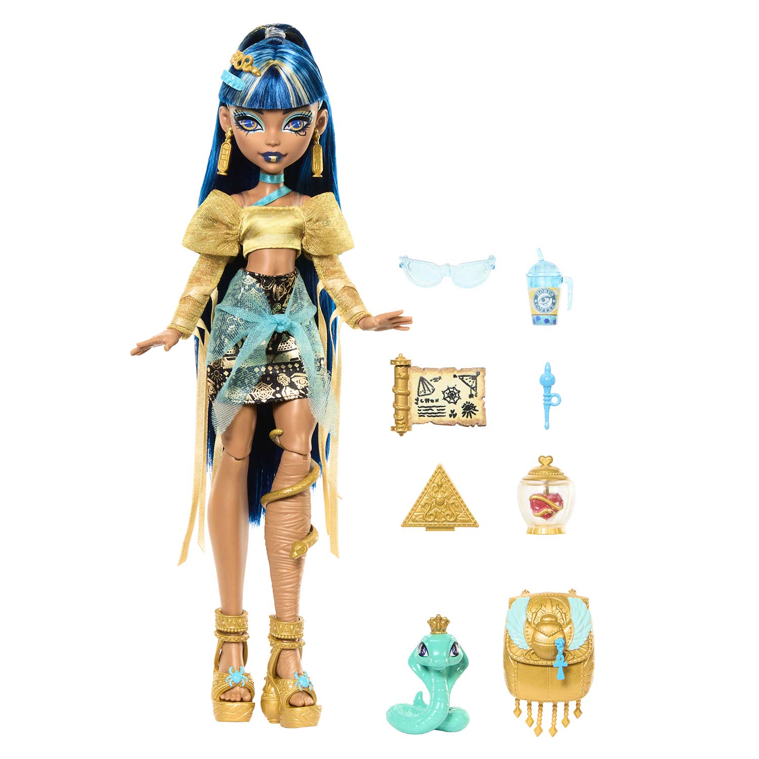 Monster High Cleo Denile Mattel Hxh74 ( Imagem 2 de 4 ) - Preview
