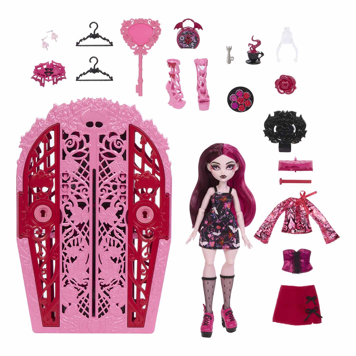 Monster High Skullmate Secrets Draculaura Mattel Hyt72 ( Imagem 2 de 4 ) - Preview