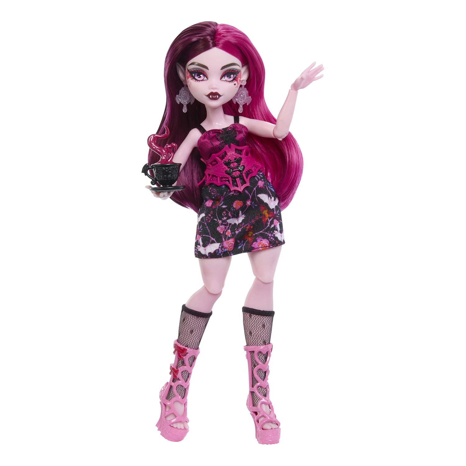 Monster High Skullmate Secrets Draculaura Mattel Hyt72 ( Imagem 4 de 4 ) - Preview
