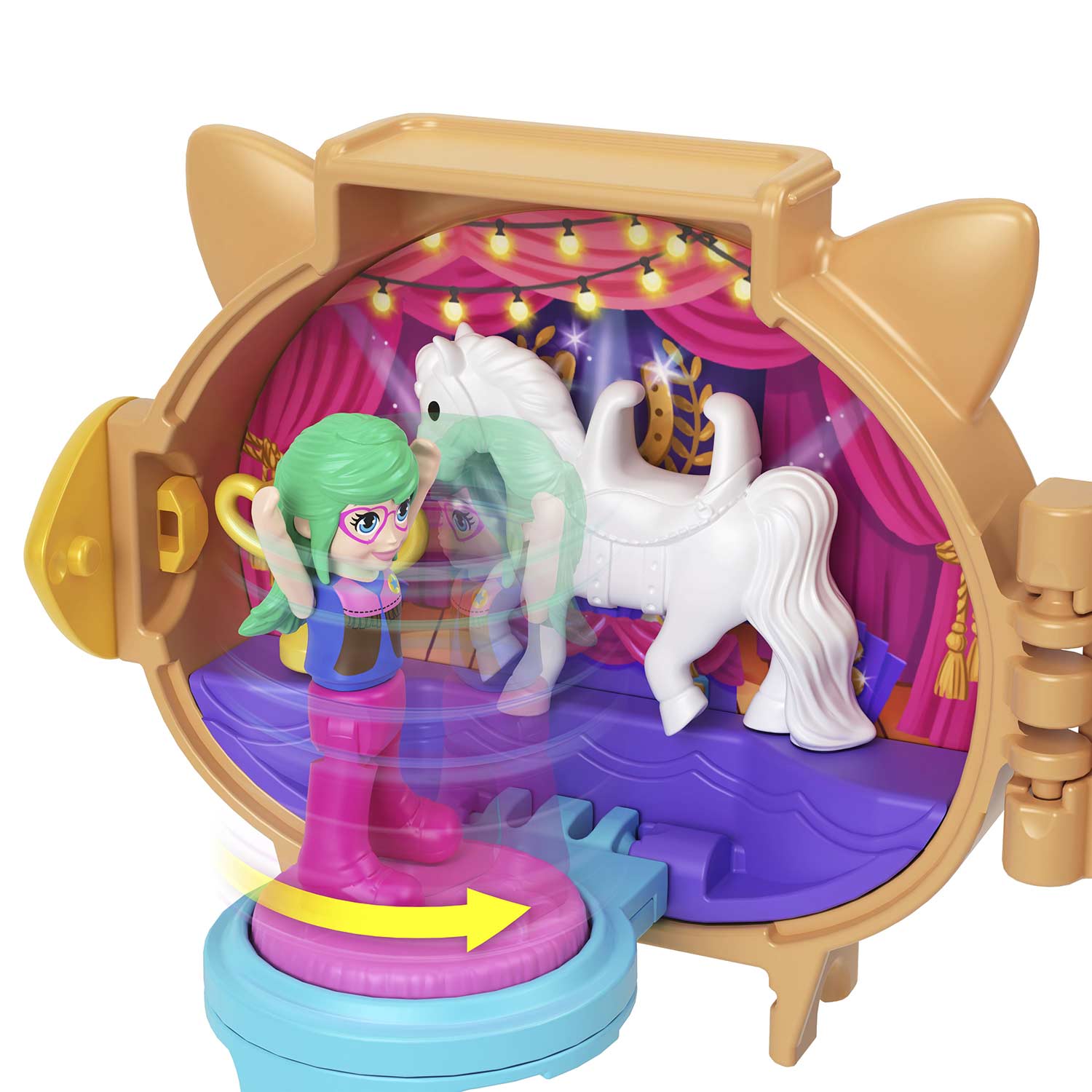 Polly Pocket Pet Connects Cavalo Mattel Gyv99/Jcb20 ( Imagem 4 de 4 ) - Preview