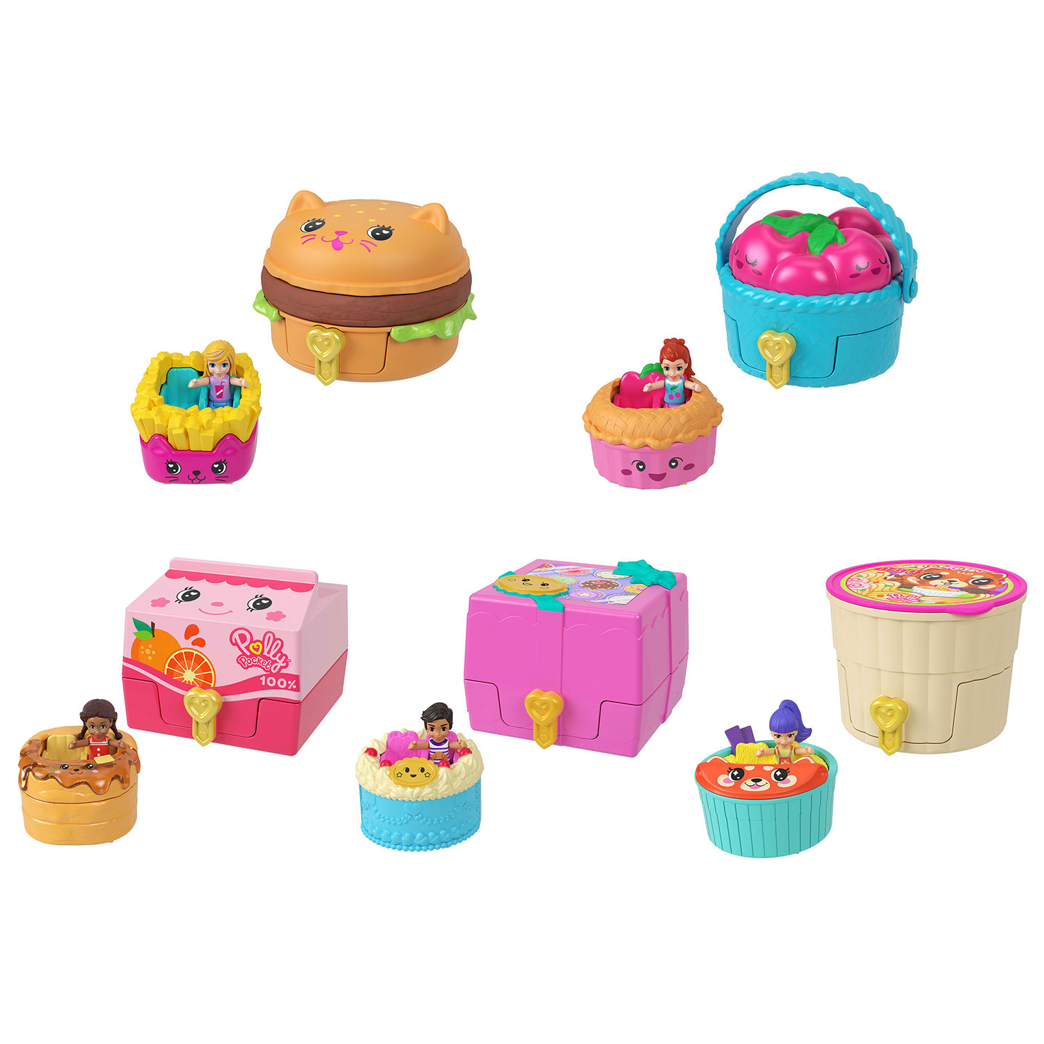 Polly Pocket Tiny Take Out Reveal Sortido Surpresa Mattel Jcr44 ( Imagem 2 de 4 ) - Preview
