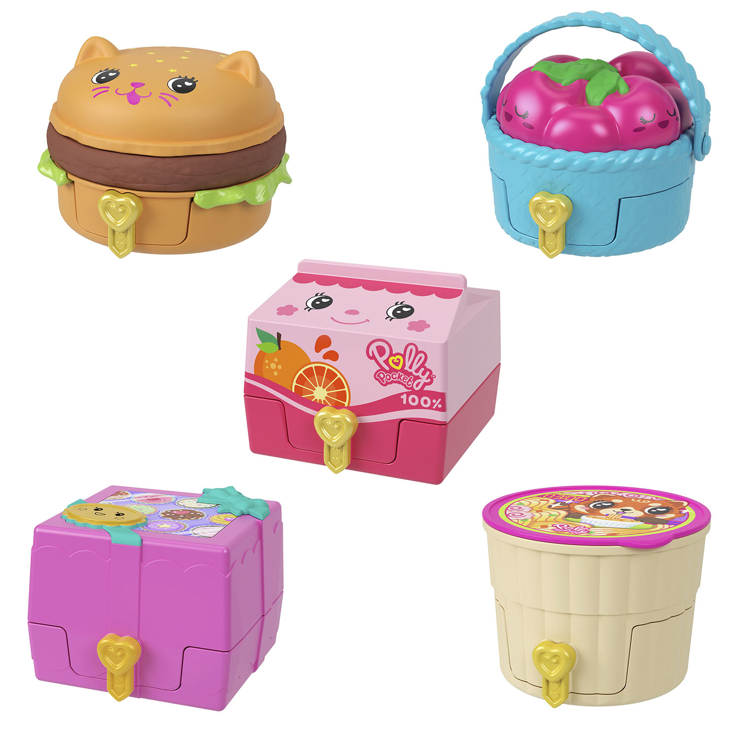 Polly Pocket Tiny Take Out Reveal Sortido Surpresa Mattel Jcr44 ( Imagem 4 de 4 ) - Preview