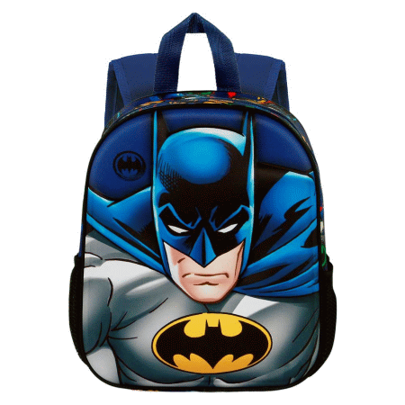 DC Comics Batman Rage Mochila 3D Pequena, Azul ( Imagem 2 de 4 ) - Preview