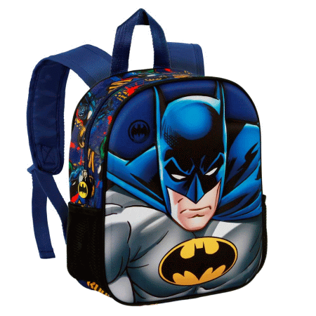 DC Comics Batman Rage Mochila 3D Pequena, Azul ( Imagem 3 de 4 ) - Preview