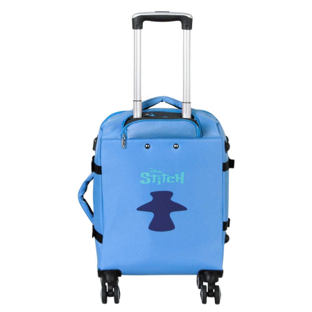 Disney Lilo e Stitch Face Mala de Cabine 4 Rodas, Azul ( Imagem 4 de 5 ) - Preview