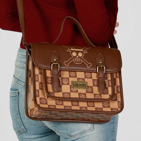 One Piece Chess Bolsa-Mochila Satchel, Camelo ( Imagem 3 de 3 ) - Preview