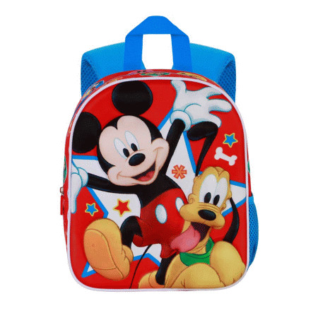 Disney Mickey Mouse Star Mochila 3D Elite, Multicolorido ( Imagem 3 de 5 ) - Preview