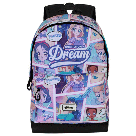 Disney Princesas Comic Mochila HS FAN 2.2, Multicolorido ( Imagem 2 de 4 ) - Preview