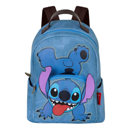 Disney Lilo e Stitch Updown Mochila Heady 2.0, Azul ( Imagem 3 de 4 ) - Preview