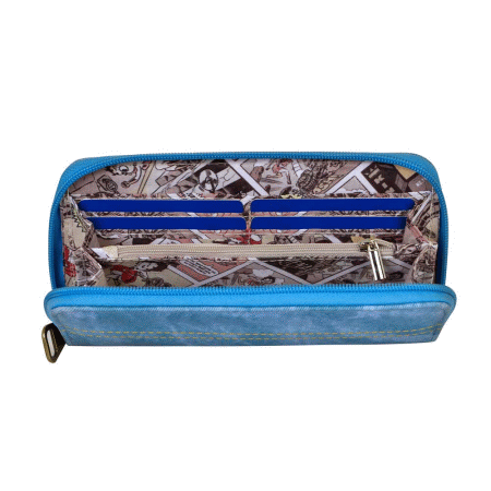 Disney Lilo & Stitch Updown Essential Wallet, Blue ( Imagem 4 de 4 ) - Preview