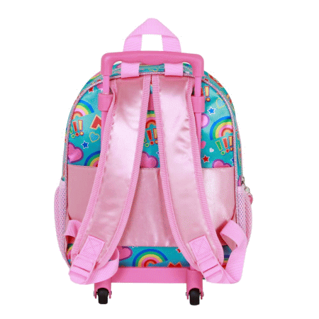 Disney Minnie Mouse Greet Mochila 3D com Rodas Pequena, Turquesa ( Imagem 5 de 5 ) - Preview