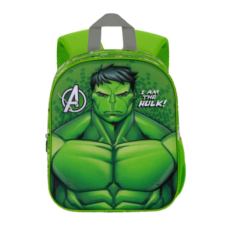 Marvel Hulk Rage Mochila 3D Elite, Verde ( Imagem 3 de 5 ) - Preview