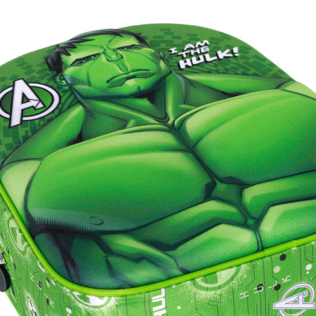 Marvel Hulk Rage Mochila 3D Elite, Verde ( Imagem 5 de 5 ) - Preview