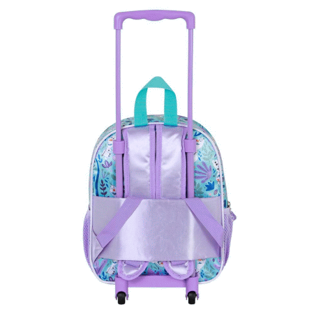 Disney Frozen 2 Spring Mochila 3D com Rodas Pequena, Azul ( Imagem 5 de 5 ) - Preview