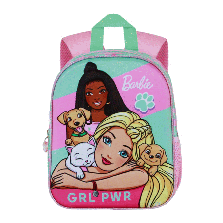 Barbie Pets Mochila 3D Elite, Rosa ( Imagem 4 de 5 ) - Preview