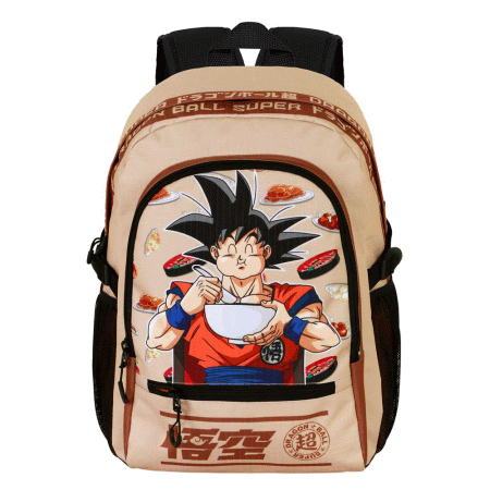 Dragon Ball Goku Foodie Mochila Fight FAN 2.2, Castanho ( Imagem 2 de 4 ) - Preview