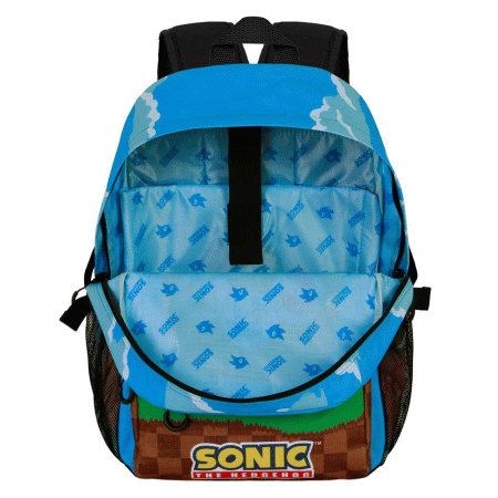 Sonic The Hedgehog - SEGA Greenhill Mochila Fight FAN 2.2, Multicolorido ( Imagem 4 de 4 ) - Preview