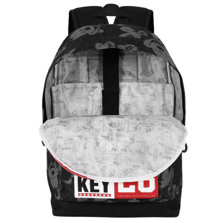 Disney Mickey Mouse Year Mochila HS FAN 2.2, Preta ( Imagem 2 de 4 ) - Preview