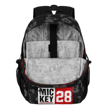 Disney Mickey Mouse Year Mochila Fight FAN 2.2, Preta ( Imagem 3 de 4 ) - Preview