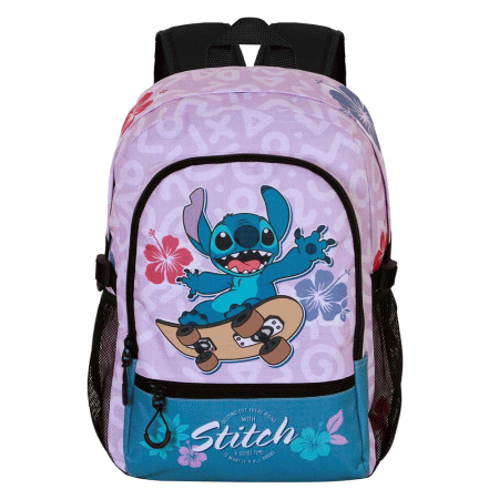 Disney Lilo e Stitch Skate Mochila Fight FAN 2.2, Lilás ( Imagem 4 de 5 ) - Preview