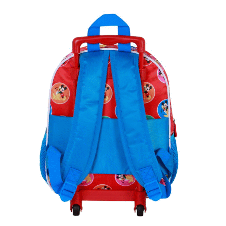 Disney Mickey Mouse Star Mochila 3D com Rodas Pequena, Multicolorido ( Imagem 5 de 5 ) - Preview