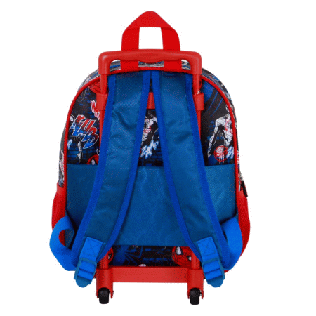 Marvel Homem-Aranha Wall Mochila 3D com Rodas Pequena, Vermelha ( Imagem 5 de 5 ) - Preview