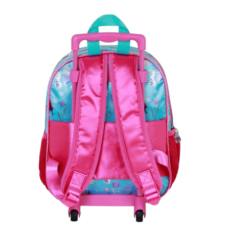 Disney Frozen 2 Family Mochila 3D com Rodas Pequena, Azul ( Imagem 3 de 5 ) - Preview