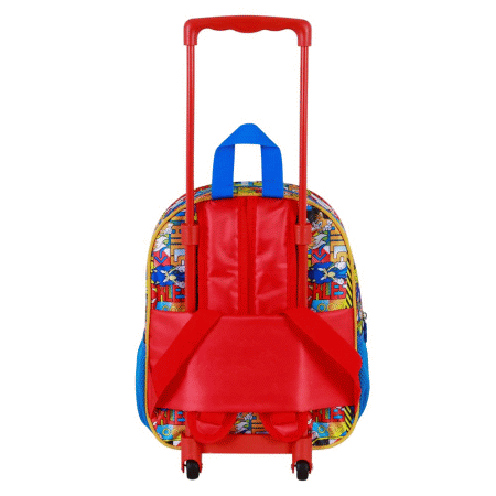 Sonic The Hedgehog - SEGA Unstoppable Mochila 3D com Rodas Pequena, Azul ( Imagem 5 de 5 ) - Preview