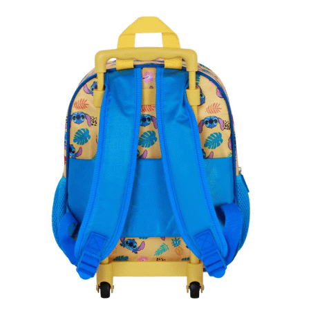 Disney Lilo e Stitch Ocean Mochila 3D com Rodas Pequena, Azul ( Imagem 4 de 5 ) - Preview