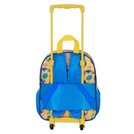 Disney Lilo e Stitch Ocean Mochila 3D com Rodas Pequena, Azul ( Imagem 5 de 5 ) - Preview