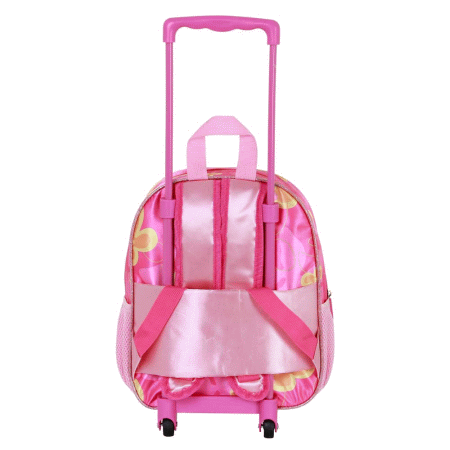 Disney Lilo e Stitch Cute Mochila 3D com Rodas Pequena, Rosa ( Imagem 5 de 5 ) - Preview