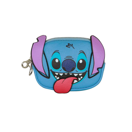 Disney Lilo e Stitch Tongue Porta-moedas Pill, Azul ( Imagem 2 de 3 ) - Preview