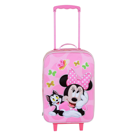Disney Minnie Mouse Kitten Mala Trolley Soft 3D, Rosa ( Imagem 2 de 4 ) - Preview