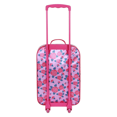 Disney Princesas Flowers Mala Trolley Soft 3D, Rosa ( Imagem 2 de 4 ) - Preview