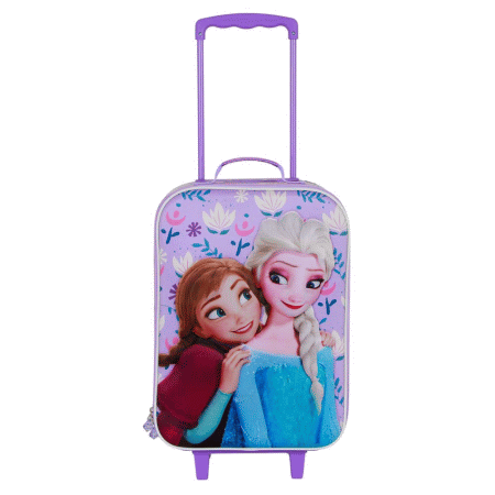 Disney Frozen 2 Beauty Mala Trolley Soft 3D, Lilás ( Imagem 3 de 4 ) - Preview