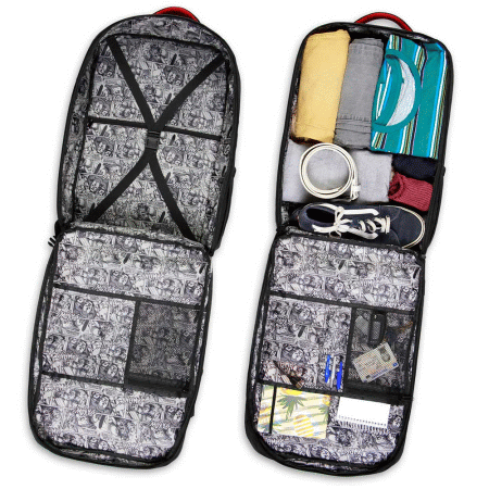 Marvel Comics Mochila de Viagem Mercury Grande 47x23x33cm, Preta ( Imagem 2 de 5 ) - Preview