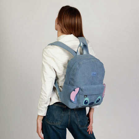 Disney Lilo e Stitch Sight Mochila Roy, Azul ( Imagem 2 de 5 ) - Preview