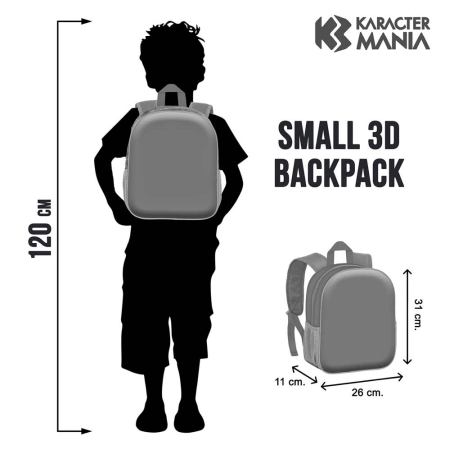 Marvel Hulk Rage Mochila 3D Elite, Verde ( Imagem 2 de 5 ) - Preview