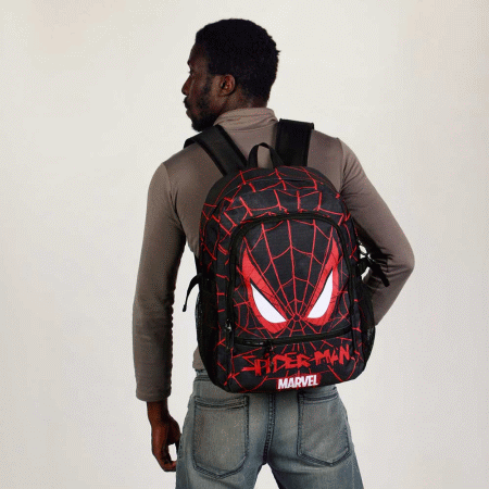 Marvel Homem-Aranha Vision Mochila Fight FAN 2.2, Preta ( Imagem 2 de 5 ) - Preview
