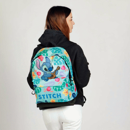 Disney Lilo e Stitch Guitar Mochila HS FAN 2.2, Verde ( Imagem 2 de 5 ) - Preview